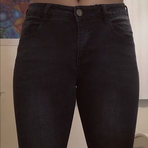 Charlotte Russe jeans with ankle zippers